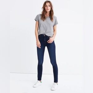 [Madewell] 10” High Riser Skinny Skinny Jeans